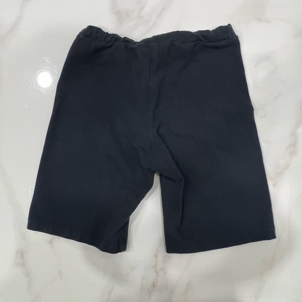black biker shorts